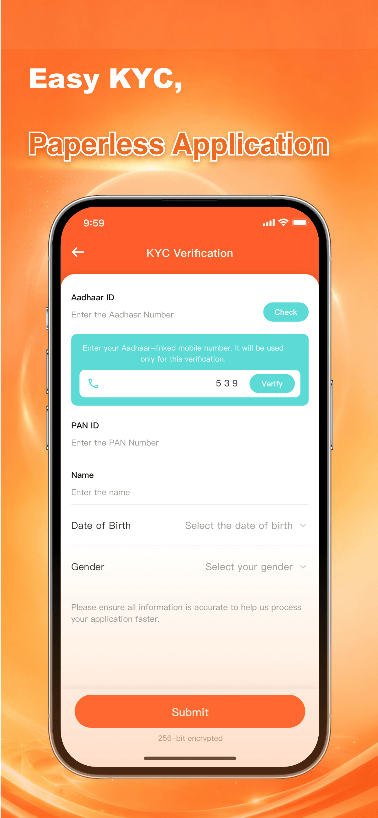 KammaCash paperless KYC